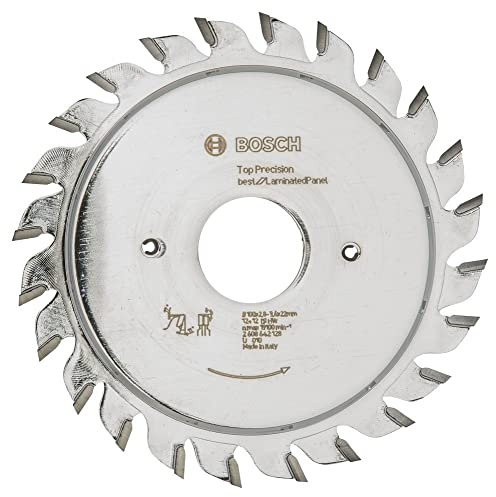 Bosch Accessories Professional Vorritzblatt Top Precision Best für Laminated Panel, 100 x 22 x 2,8-3,6 mm, 2608642128