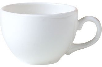 Steelite V6854 Monaco Low Cup, White (Pack of 36) | Model V6854 round drinking mugs offer durable performance for busy professional restaurant and commercial dining spaces.