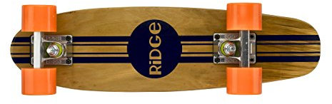 Ridge Retro Skateboard Mini Cruiser, orange, 22 Zoll, WPB-22