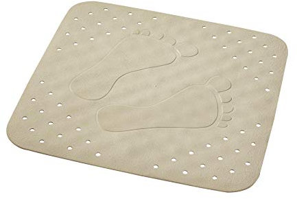 RIDDER Duscheinlage Plattfuß beige 54x54 cm