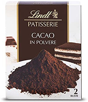 Lindt Cacao in polvere, Preparato per Dolci Cioccolato, Formato 125g