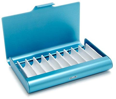 Sanavit Taschenapotheke Alu 9er – Hellblau