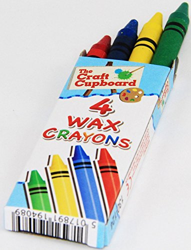 8 pack of 4 Wax Crayons Party Bag Filler