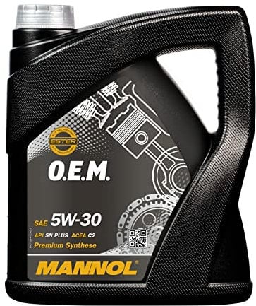 4 Liter Orignal MANNOL Motoröl 7709 O.E.M. 5W-30 API SM/CF Engine Oil Öl MN7709-4 Gelbbraun