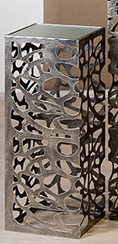 Casablanca Säule Ellis Metall,brüniert27x27cm