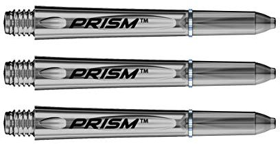 WINMAU Prism 1.0 Schwarzer Farbton Short Polycarbonate Dart Stems - 1 Sätze pro Packung (3 Schäfte insgesamt)