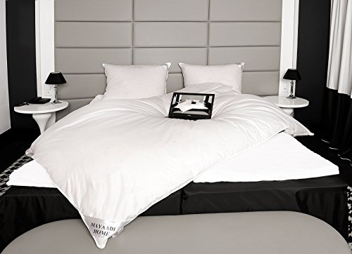 Mayaadi Home HS57 BALLONBETT FEDERBETT BETTDECKE 135x200cm 2600 Gr. 30% Daunen 70% Federn OBERBETT Winter Decke
