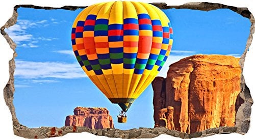 Mural Wall Art Startonight 3D Tapete XXL Poster Luftballon, Wandmalerei Bild an der Wand Großformat Modern Muster Dekorative Kunst Wand 82 x 150 cm