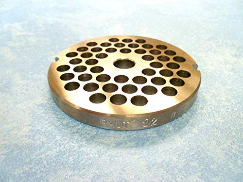 TRE SPADE PIASTRA INOX CON FORI DIAMETRO 8mm PER TRITACARNE TC-20/22