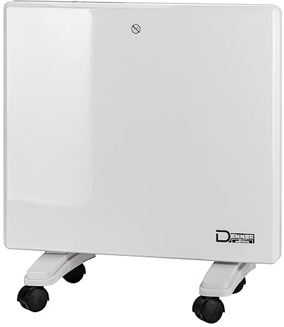Standpaneelheizer Heizer Heizung Heizkörper Elektroheizer mit LED Anzeige & Raumtemperaturkontrolle weiß 230V 500/1000 Watt