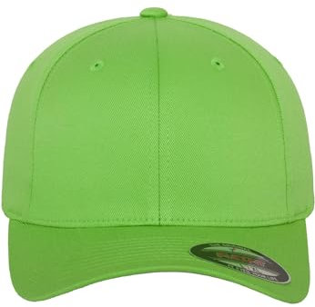 Flexfit 6277-Flexfit Wooly Combed, Cappellino da baseball Unisex - Adulto, Verde (Fresh Green), Taglia unica