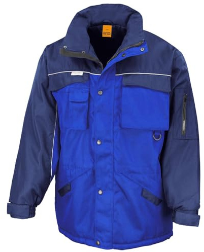 Result Ergebnis re71 a Work-Guard Zip Sleeve schwere Pilot Jacke Größe L Royal/Navy