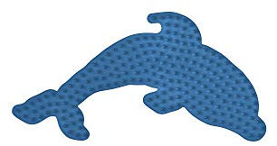 Hama - Midi Plaque Dauphin Bleue, 300-09