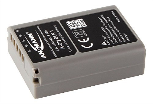 ANSMANN A-Oly BLN 1 Li-Ion Digicam Akku 7,4 V / 1140 mAh für Olympus Foto Digitalkamera / Zweitakku für Fotokamera, ideal für Fotografie / Schutz vor Kurzschluss, Überspannung, Überladung