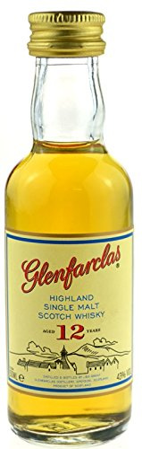 Glenfarclas Whisky 12 Jahre 0,05l Miniatur Originalabfüllung