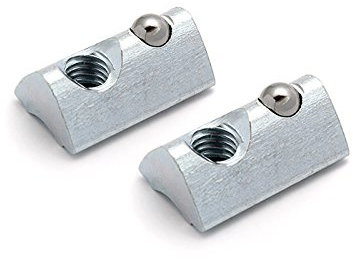 Nutenstein M6 mit Steg I-Typ Nut 6, VPE = 8 Stück