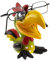 by-Bers.de Kinderbrillenhalter, Brillenhalter Die_Vögel Design, handbemalter Tukan, Papagei, echt lustig