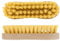 Elliott Wooden Scrubbing Brush with Curved Grip Handle, Durable Hard Synthetic Fibres, Ideal for Laundry, Carpet Cleaning and Scrubbing Hard and Laminate Floors