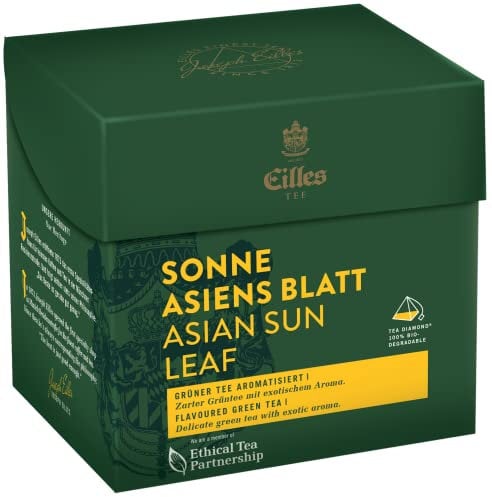 Tea Diamonds SONNE ASIENS Blatt von Eilles, 20er Box