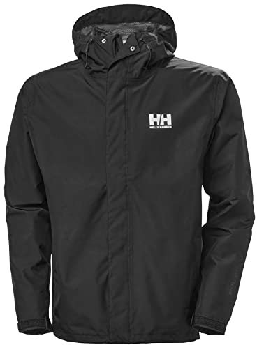 Helly Hansen Seven J, Giacca Uomo, Nero, XL