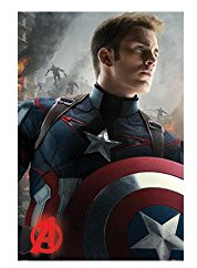 Avengers Age of Ultron – Captain America Maxi Poster, Mehrfarbig