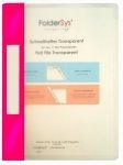 Schnellhefter, Transparent, pink, 10 Stück