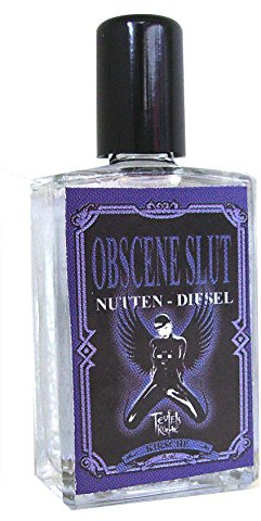 Teufelsküche Nuttendiesel: Obscene Slut Sinnliches Eau de Parfum mit Lorbeerkirsche (10 ml Tupfflakon)