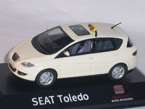 Unbekannt Seat Toledo Taxi Deutschland 2004-2009 5p 1/43 Modell Auto Modellauto