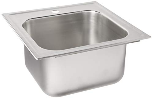 Elkay DPC12020101 Dayton Single Bowl Drop-in Stainless Steel Laundry Sink, 24 Inch