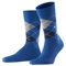 Burlington Herren Socken Edinburgh M SO Wolle gemustert 1 Paar, Blau (Royal Blue 6051), 46-50