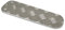 Trittbrett links KR51, KR51/1, KR51/2 aus Aluminium-Riffelblech