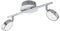 EGLO LED Deckenlampe Salto, 2 flammige Deckenleuchte, Deckenstrahler aus Metall und Kunststoff, Wohnzimmerlampe in Chrom, LED Flurlampe warmweiß