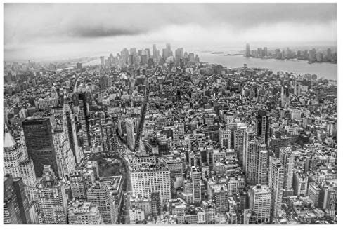artboxONE Poster 30x20 cm Städte New York Manhattan - Bild New York Black and White Fotografie