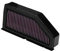 K&N Filtro Aria di ricambio compatibile con BMW K1200Lt 1998-2008 (BM-1299)