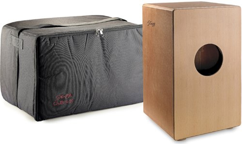 STAGG Cajon, aus Lindenholz, mit Tasche