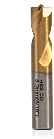 Neiko 10052A - Broca de soldadura por puntos de cobalto de acero alto con revestimiento de titanio, 8 mm