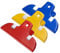 Westmark 3 piccole mollette per sacchetti, plastica, Mini, giallo/blu/rosso, 52182230