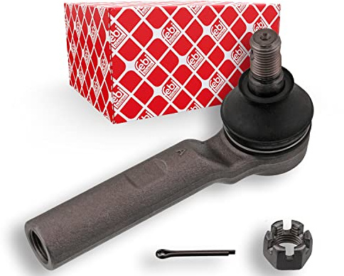 febi bilstein 43227 Spurstangenendstück mit Kronenmutter und Splint, 1 Stück