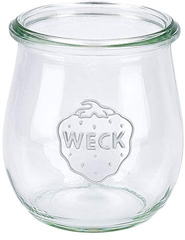 6x WECK-Mini-Tulpenglas 220ml mit Öffnung RR 60