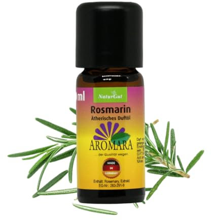 NaturGut Ätherisches Duftöl Rosmarin/Rosmarinus officinalis 10 ml reines ätherisches Öl für Duftlampe Raumduft Aromatherapie