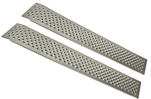 Alu Auffahrrampe Verladerampe Rampe Auffahrschiene Nutzbreite 22,5 / Länge 150 cm gerade 2 STK. für 360 kg