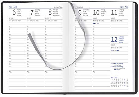 GÜSS Taschenkalender, 1 Woche = 2 Seiten, DIN A6