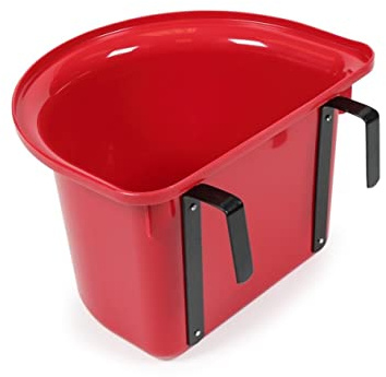 Shires Hook Over Portable Manger: Red