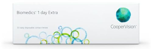 Biomedics 1 day Extra sphere, Tageslinsen weich, 30 Stück / BC 8.60 mm / DIA 14.20 mm / -8.50 Dioptrien