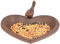 Fallen Fruits Ltd BIRD BATH HEART SHAPE