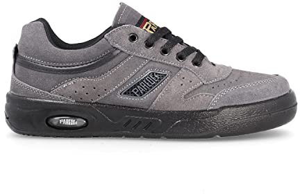 Deportivo trabajo PAREDES, Ecológico cordon serraje gris SRA, talla 40