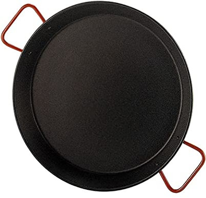 GARCIMA Non-Stick Valencian Paella Pan For 12 People 46 cm. Paellera, Metal, Multicolor