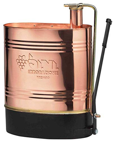 Bi.Vi Pompa a Spalla Nebulizzatore in Rame 16 litri Valvola in Acciaio 101.016SX