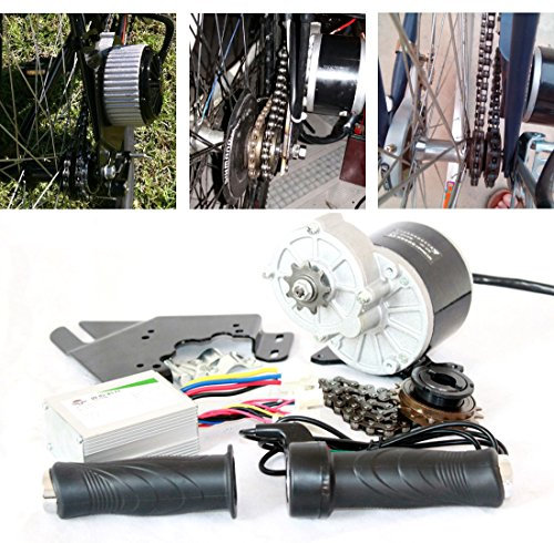 L-faster 24V36V 350W Elektromotor Kit Elektroroller Conversion Kit DIY E-Bike SELBST GEMACHT Electric Bike EBike Motor (36V350W)