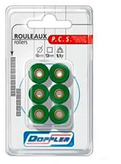 Galets de variateur DOPPLER 16x13mm - 4,5g - Scooter